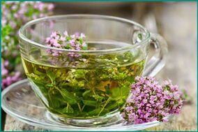 Oregano tea - replaces mint tea to enhance male strength